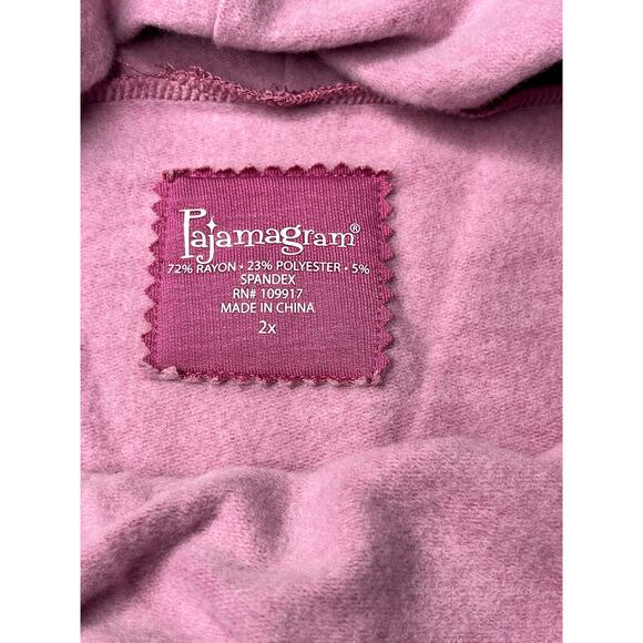 Pajama Gram‎ Women’s Size 2X Purple World's Softest Cowl Neck Pajama NWT - Picture 6 of 6